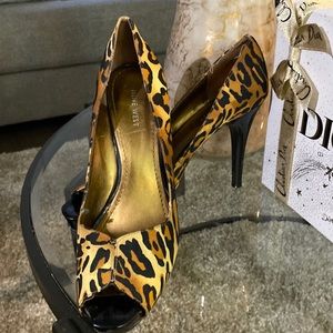 Nine West Cheetah print Heels
